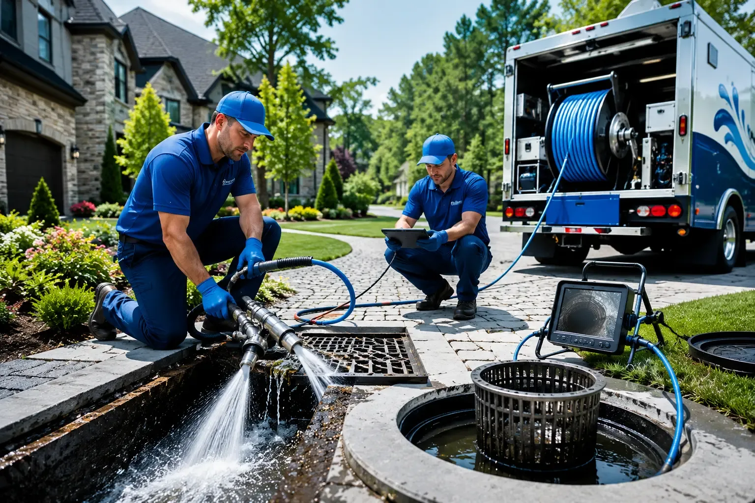 Local outdoor drain cleaning professionals in Blackstone, MA